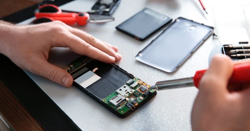 troca de peças e correções de celulares em São Bernardo do Campo